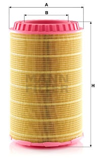 Luftfilter MANN-FILTER C 38 3062