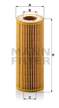 Oljefilter MANN-FILTER HU 722 y
