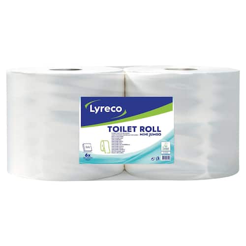 Lyreco Toalettpapper Maxi Jumbo 2-lagers vit