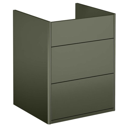 Gustavsberg Graphic Kommod grön, 45 cm Utan tvättställ