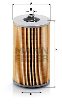Oljefilter MANN-FILTER H 13 127/1