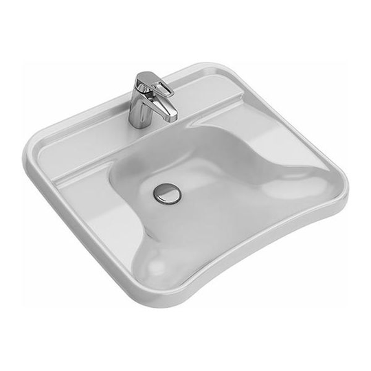 Ifö Care 500655012 Tvättställ inkl. fasta konsoler