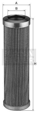 Filter, drifthydraulik MANN-FILTER H 9014