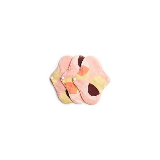 Imse Ekologiska Trosskydd Active, 3-pack Pink Hoop