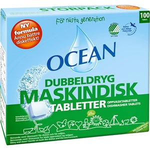 Maskindisk Ocean Dubbeldryg, 100-pack