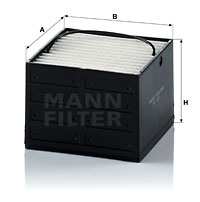 Bränslefilter MANN-FILTER PU 89