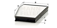Kupéfilter MANN-FILTER CU 3040
