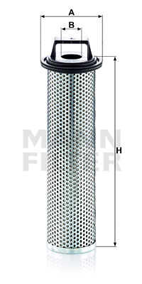 Filter, drifthydraulik MANN-FILTER HD 7002