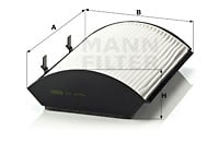 Kupéfilter MANN-FILTER CU 2750