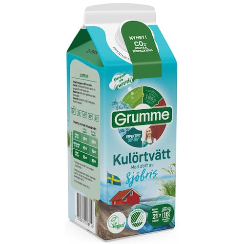 Grumme Tvättmedel Kulörtvätt Sjöbris 750ml