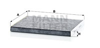 Kupéfilter MANN-FILTER CUK 24 004