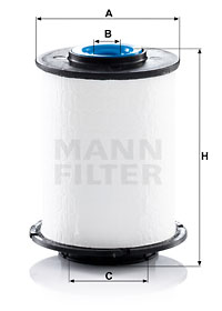 Bränslefilter MANN-FILTER PU 7012 z
