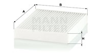 Kupéfilter MANN-FILTER CU 14 001