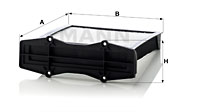 Kupéfilter MANN-FILTER CU 2423