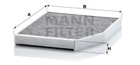 Kupéfilter MANN-FILTER CUK 29 007