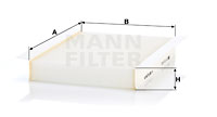 Kupéfilter MANN-FILTER CU 22 022