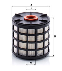 Bränslefilter MANN-FILTER PU 7010 z