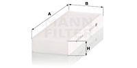 Kupéfilter MANN-FILTER CU 26 025-2