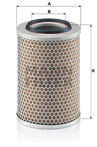 Luftfilter MANN-FILTER C 17 201
