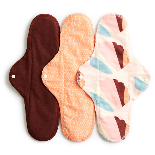 Imse Ekologiska Tygbindor Classic natt, 3-pack Orange Sprinkle