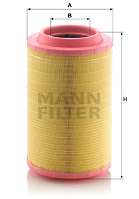 Luftfilter MANN-FILTER C 25 860/8