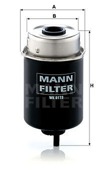Bränslefilter MANN-FILTER WK 8173