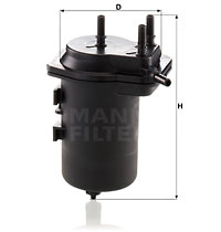 Bränslefilter MANN-FILTER WK 939/7