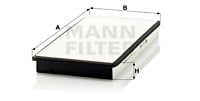 Kupéfilter MANN-FILTER CU 3360