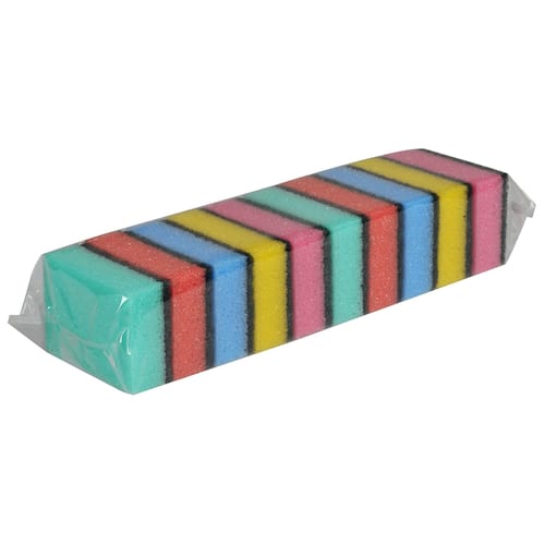 ABENA Rengöringssvamp flerfärgad 9x6cm