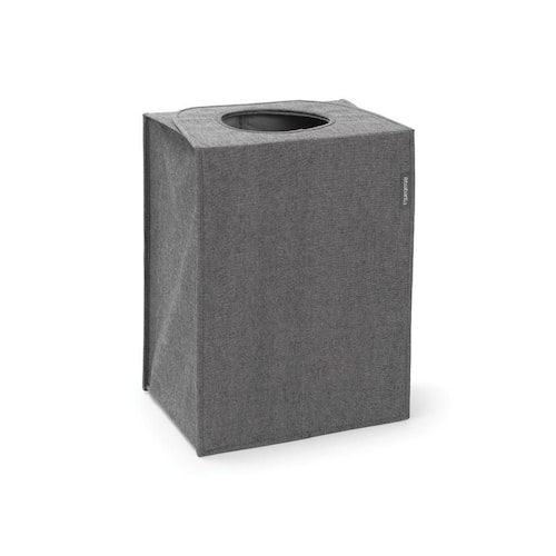 BRABANTIA Tvättkorg Rektangulär 55L Svart