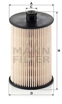 Bränslefilter MANN-FILTER PU 823 x