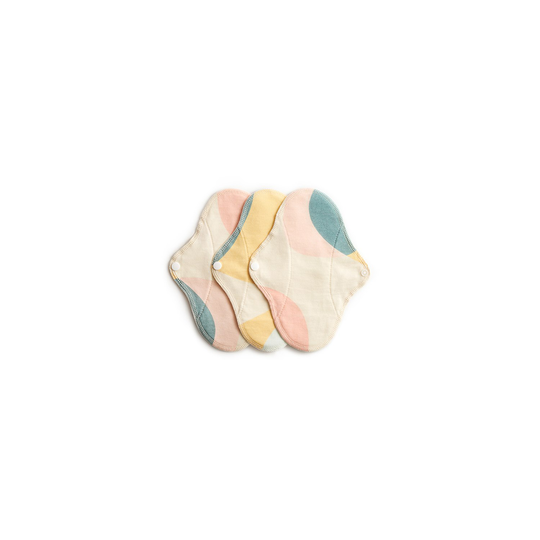 Imse Ekologiska Trosskydd Active, 3-pack Pastel Hoop