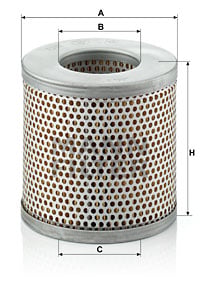 Luftfilter MANN-FILTER C 1337