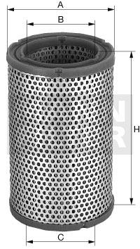 Luftfilter MANN-FILTER C 1450