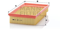 Luftfilter MANN-FILTER C 29 117