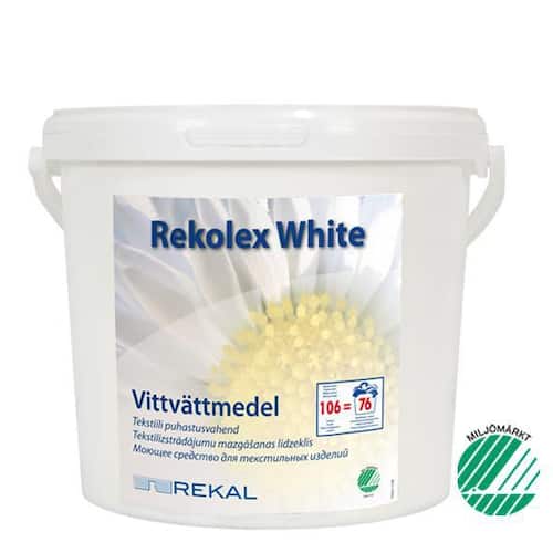 REKAL Tvättmedel Rekolex White 4kg
