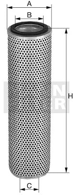 Filter, drifthydraulik MANN-FILTER HD 15 174/1 x