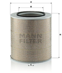 Luftfilter MANN-FILTER C 35 1592