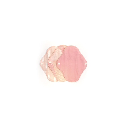 Imse Ekologiska Trosskydd Classic, 3-pack Pink Sprinkle