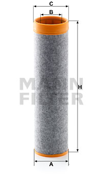 Sekundärluftfilter MANN-FILTER CF 902