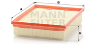 Luftfilter MANN-FILTER C 25 109/1