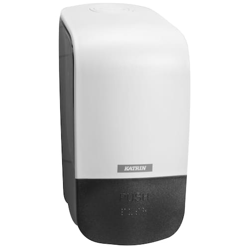 KATRIN Inclusive Dispenser för tvål, 500 ml, manuell, plast, vit
