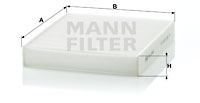 Kupéfilter MANN-FILTER CU 2440