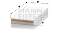 Kupéfilter MANN-FILTER CU 50 102
