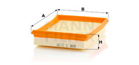 Luftfilter MANN-FILTER C 2129