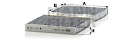 Kupéfilter MANN-FILTER CUK 19 004