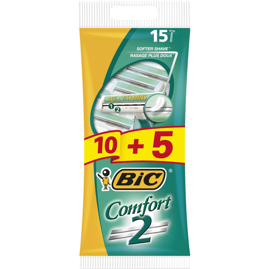 Bic Comfort 2 rakhyvlar 15 st