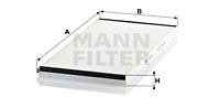 Kupéfilter MANN-FILTER CU 6076