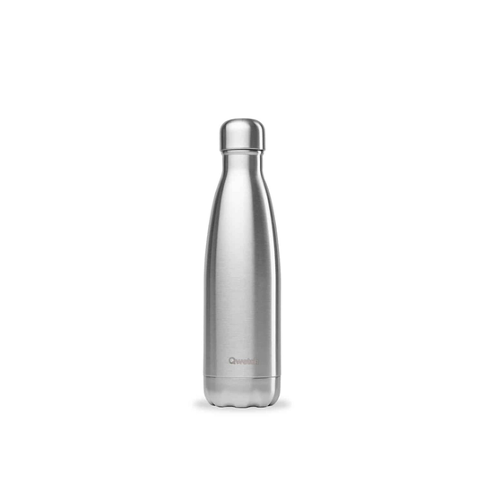 Qwetch Isolerad Flaska Borstat stål 500 ml