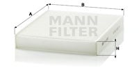 Kupéfilter MANN-FILTER CU 2559